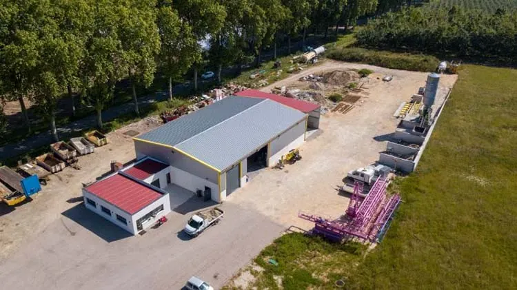 construction industrielle à Lafitte-sur-Lot